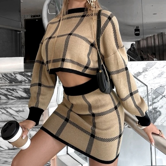 FALL TIME Sweater and Skirt Set Knitwear - Picture 16 of 17